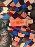Tory Burch 100% Silk Print Blue Long Sleeve Blouse Size 14 - photo 7