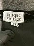 Unique Vintage Solid Black Cocktail Dress Size M - photo 7