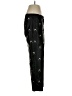 rsvp by TALBOTS 100% Polyester Print Black Casual Pants Size 4 - photo 4