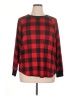 Secret Treasures Checkered-gingham Red Pullover Sweater Size 16 - 18 - photo 1