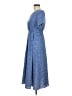 Unbranded 100% Polyester Blue Casual Dress Size M - photo 5