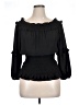 Max Edition 100% Polyester Black 3/4 Sleeve Blouse Size XL - photo 1