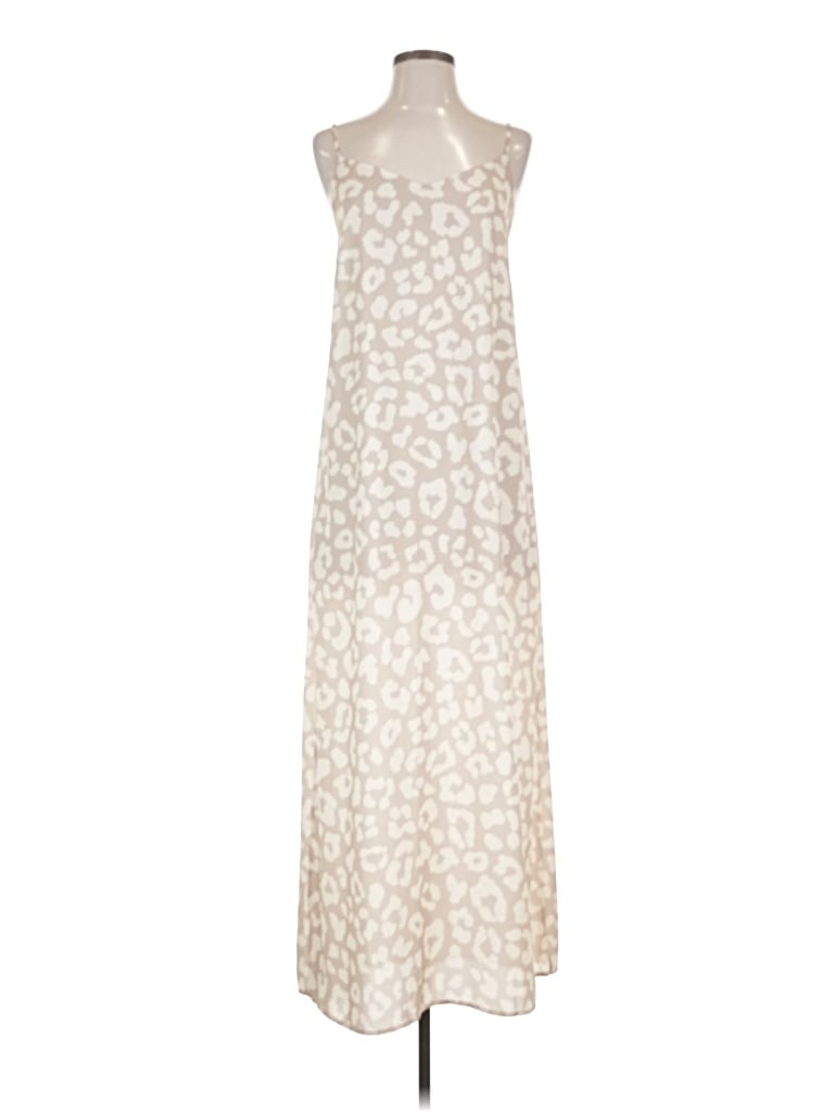 Pre-owned Pink Lily Casual Dress In Ivory