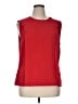 Doncaster Collection 100% Polyester Red Sleeveless Top Size 16 - photo 1