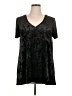 Spring & Mercer Black Short Sleeve T-Shirt Size XL - photo 1
