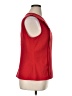 Doncaster Collection 100% Polyester Red Sleeveless Top Size 16 - photo 4