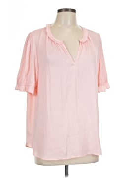 Ann Taylor LOFT Outlet Short Sleeve Blouse (view 1)