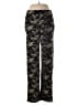 Faded Glory 100% Polyester Camo Black Casual Pants Size S - photo 1