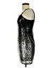 iris 100% Polyester Metallic Silver Cocktail Dress Size S - photo 5