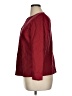 Kate Hill Burgundy Blazer Size 16W - photo 5