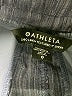 Athleta 100% Linen Stripes Gray Shorts Size 0 - photo 3