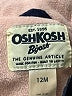 OshKosh B'gosh 100% Polyester Stars Blue Snow Jacket 9-12 MO / 12 MO - photo 3