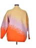 White Birch Tie-dye Orange Pullover Sweater Size XL - photo 2