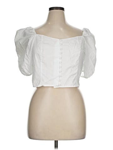 Banana Republic Short Sleeve Blouse (view 1)