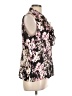 Tahari by ASL 100% Polyester Floral Black Sleeveless Blouse Size L - photo 4