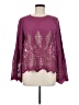 Chloe Oliver Purple Long Sleeve Blouse Size M - photo 1