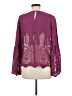 Chloe Oliver Purple Long Sleeve Blouse Size M - photo 2