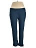 Saint + Sofia Stripes Blue Casual Pants Size 16 - photo 1