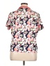 Lands' End Floral Pink Short Sleeve Blouse Size 1X - photo 2