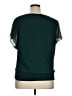 VIISHOW Green Short Sleeve Top Size XL - photo 2
