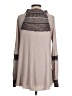 Free People Gray Long Sleeve Blouse Size S - photo 2