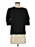 Current Air 100% Polyester Black 3/4 Sleeve Top Size XS - photo 1