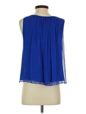 Alice + Olivia Sleeveless Silk Top (view 2)
