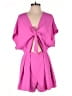 Jay Godfrey 100% Polyester Solid Pink Romper Size 6 - photo 1