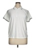 Mondetta Silver Short Sleeve Blouse Size XL - photo 1