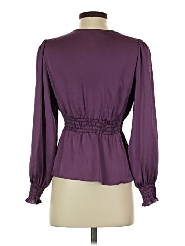 BCBGMAXAZRIA Long Sleeve Blouse (view 2)