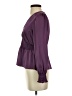 BCBGMAXAZRIA 100% Polyester Purple Long Sleeve Blouse Size XS - photo 5