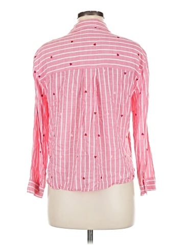 Jane and Delancey Long Sleeve Button-Down Shirt (view 2)