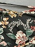 Halogen Floral Black Short Sleeve Blouse Size M - photo 7