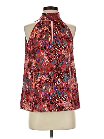 Tanya Taylor Sleeveless Silk Top (view 1)