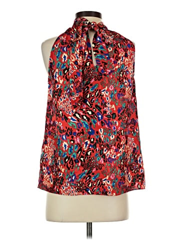 Tanya Taylor Sleeveless Silk Top (view 2)
