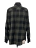 Unbranded Checkered-gingham Green Long Sleeve Button-Down Shirt Size S - photo 2