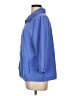 Zenergy by Chico's 100% Polyester Blue Raincoat Size Lg (2) - photo 5