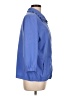 Zenergy by Chico's 100% Polyester Blue Raincoat Size Lg (2) - photo 4