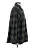 Unbranded Checkered-gingham Green Long Sleeve Button-Down Shirt Size S - photo 4