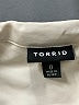 Torrid 100% Polyester Ivory Short Sleeve Blouse Size Lg Plus (0) - photo 7