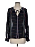 Parker Blue Long Sleeve Blouse Size XS - photo 1
