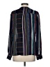Parker Blue Long Sleeve Blouse Size XS - photo 2