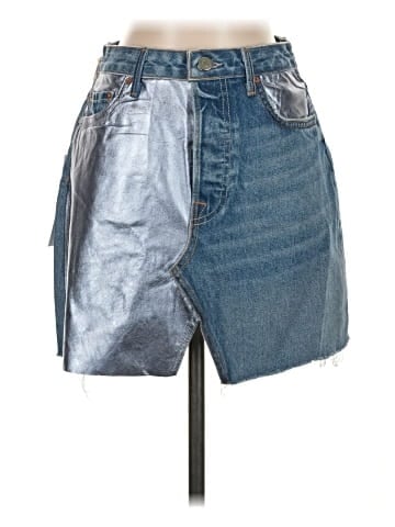 GRLFRND Denim Skirt (view 1)