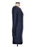 Piko Solid Blue Casual Dress Size L - photo 4