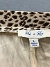 She + Sky Animal Print Tan Skort Size L - photo 3