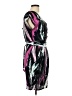 Closet Tie-dye Black Cocktail Dress Size 10 - photo 4