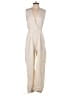 Pinko Solid Ivory Jumpsuit Size 6 - photo 1