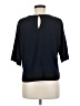 Ann Taylor LOFT Black 3/4 Sleeve Top Size M - photo 2