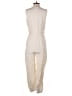 Pinko Solid Ivory Jumpsuit Size 6 - photo 2