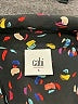 CAbi 100% Polyester Print Black Long Sleeve Blouse Size S - photo 7